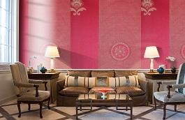 Обои KTE08032 фото в интерьере кабинета превью