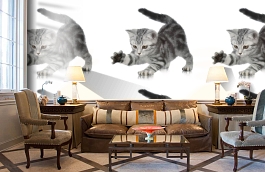 Обои 892307 фото в интерьере кабинета превью