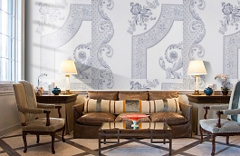 Обои 9240-B1 фото в интерьере кабинета превью