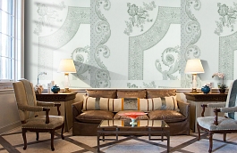 Обои 9240-V1 фото в интерьере кабинета превью