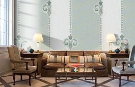 Обои 9260-V1 фото в интерьере кабинета превью