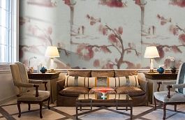 Обои F75.0001.C04 CHINO.22 C-0 фото в интерьере кабинета превью