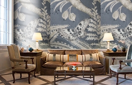 Обои F75.0002.A80 IZA A-80 фото в интерьере кабинета превью