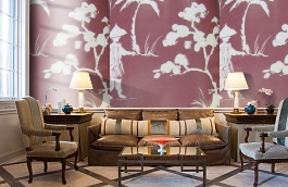 Обои F75.0006.C05 RODIN C-05 фото в интерьере кабинета превью