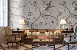 Обои 312621 фото в интерьере кабинета превью