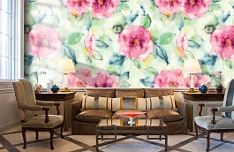 Обои JA41201F фото в интерьере кабинета превью