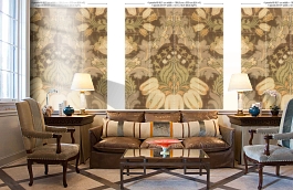 Обои MRV-02-4 фото в интерьере кабинета превью