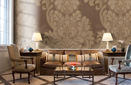 Обои 155001 фото в интерьере кабинета превью