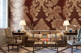 Обои 155005 фото в интерьере кабинета превью