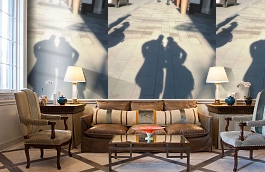 Обои 846607 фото в интерьере кабинета превью