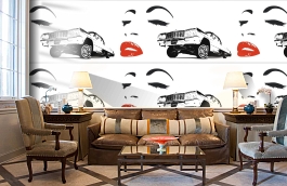 Обои 848106 фото в интерьере кабинета превью