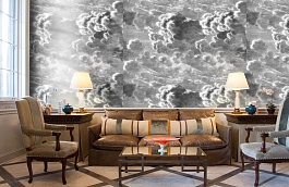 Обои 114-29058 фото в интерьере кабинета превью