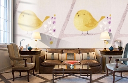 Обои MLW80025224 фото в интерьере кабинета превью