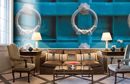 Обои 846706 фото в интерьере кабинета превью