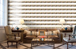 Обои PUR44541B фото в интерьере кабинета превью