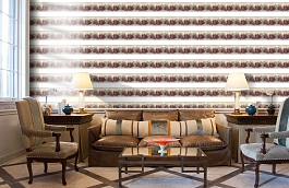 Обои PUR44542B фото в интерьере кабинета превью