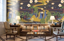 Обои 1481 фото в интерьере кабинета превью