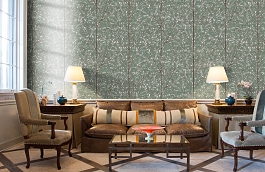 Обои 1956 фото в интерьере кабинета превью