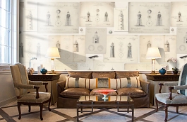 Обои 2987 фото в интерьере кабинета превью