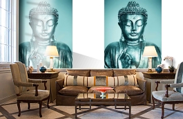 Обои MD902013 фото в интерьере кабинета превью