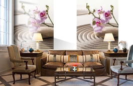 Обои MD902014 фото в интерьере кабинета превью