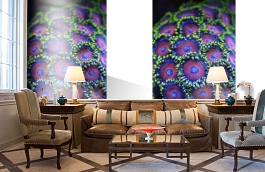 Обои MD902018 фото в интерьере кабинета превью