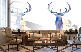 Обои MD902020 фото в интерьере кабинета превью