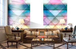 Обои MD902021 фото в интерьере кабинета превью