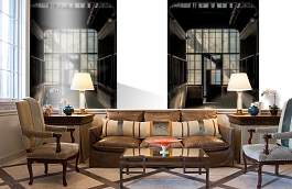 Обои MD902041 фото в интерьере кабинета превью