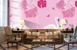 Обои ND21150 фото в интерьере кабинета превью