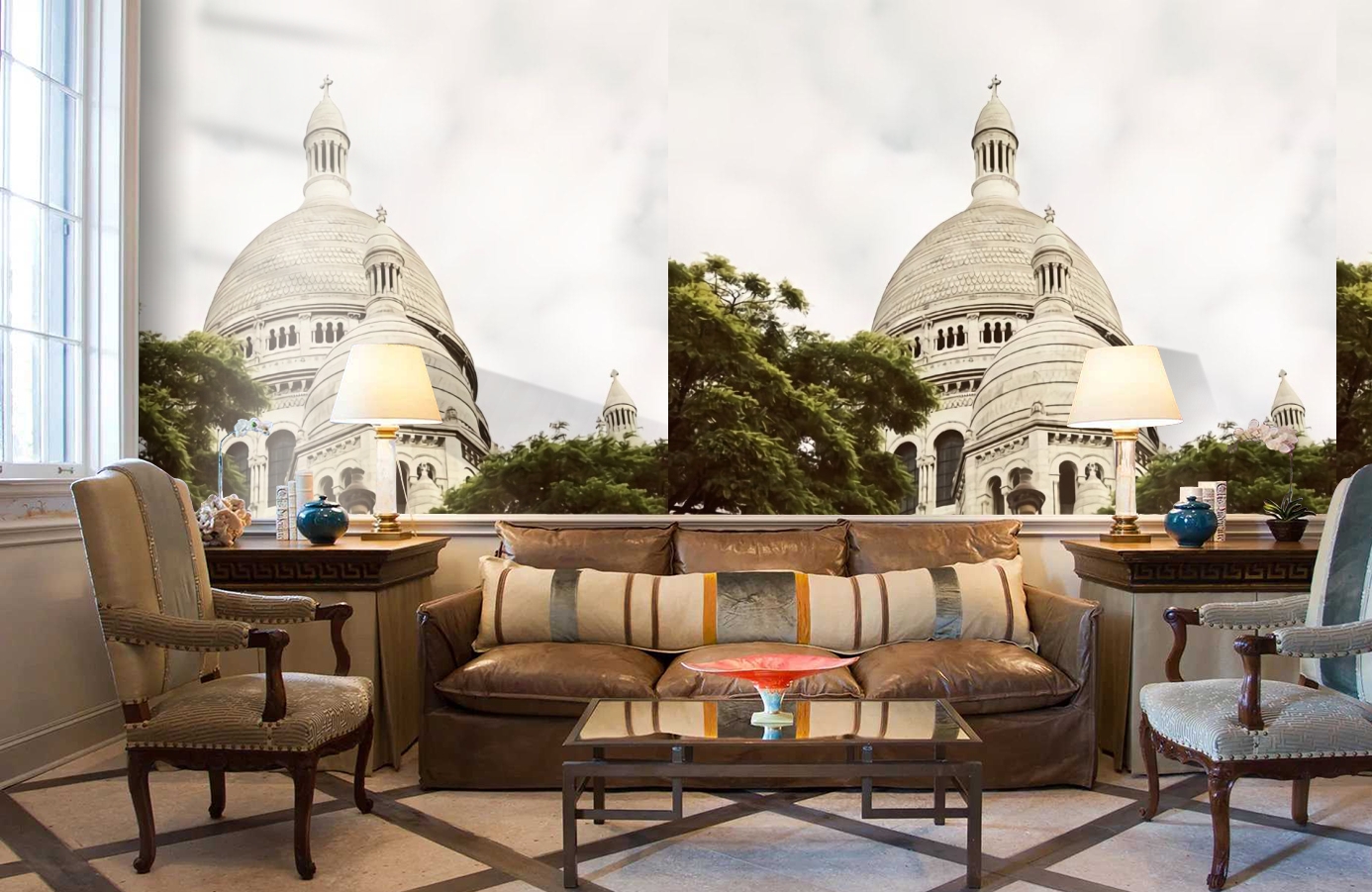 Обои E030401-4 фото в интерьере кабинета