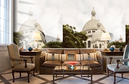 Обои E030401-4 фото в интерьере кабинета превью