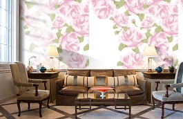 Обои P010306-4 фото в интерьере кабинета превью