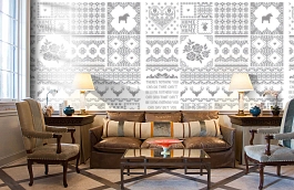 Обои P010701-4 фото в интерьере кабинета превью