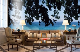 Обои P020601-4 фото в интерьере кабинета превью