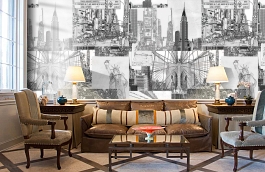 Обои P111101-4 фото в интерьере кабинета превью