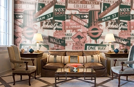 Обои P112703-4 фото в интерьере кабинета превью