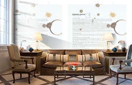 Обои P132701-4 фото в интерьере кабинета превью