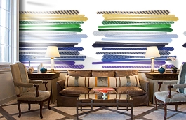 Обои P141502-4 фото в интерьере кабинета превью