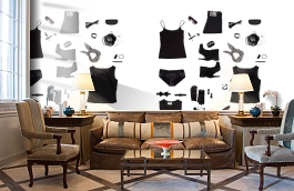 Обои P142601-4 фото в интерьере кабинета превью