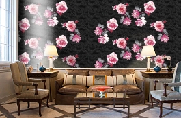 Обои P142702-4 фото в интерьере кабинета превью