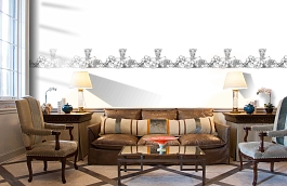 Обои P162001-4 фото в интерьере кабинета превью