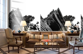 Обои P170101-4 фото в интерьере кабинета превью