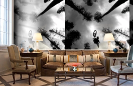 Обои P172401-4 фото в интерьере кабинета превью