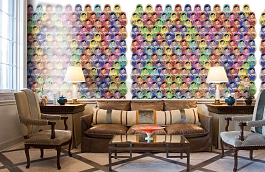 Обои P182701-4 фото в интерьере кабинета превью