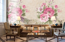 Обои GB71709M фото в интерьере кабинета превью