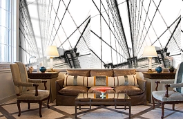 Обои CT42206M фото в интерьере кабинета превью