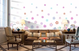 Обои 158709 фото в интерьере кабинета превью