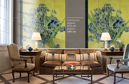 Обои 30545 фото в интерьере кабинета превью