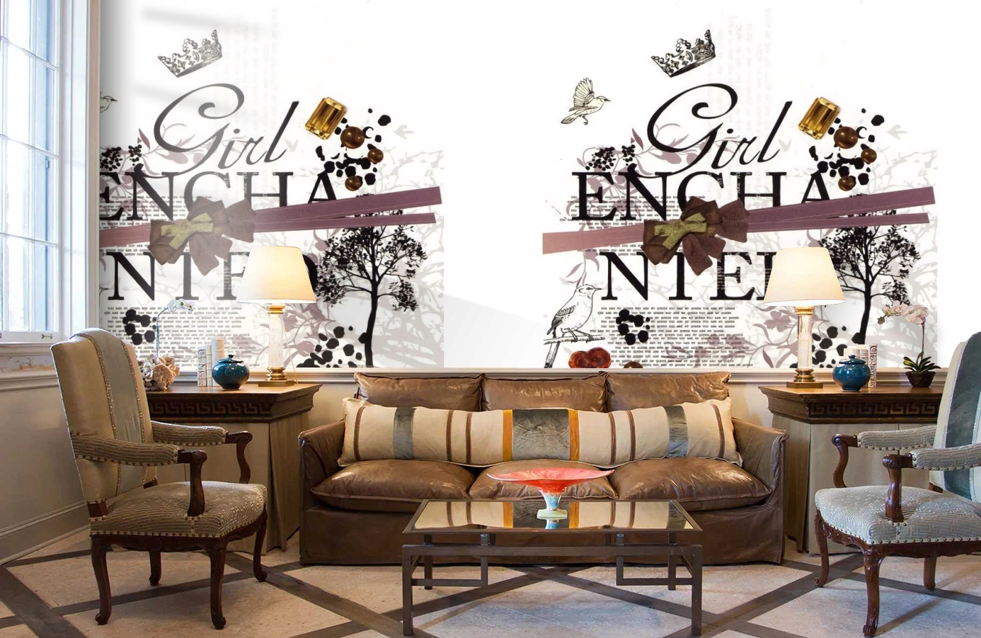 Обои SL 4 804 1625 260*186 фото в интерьере кабинета